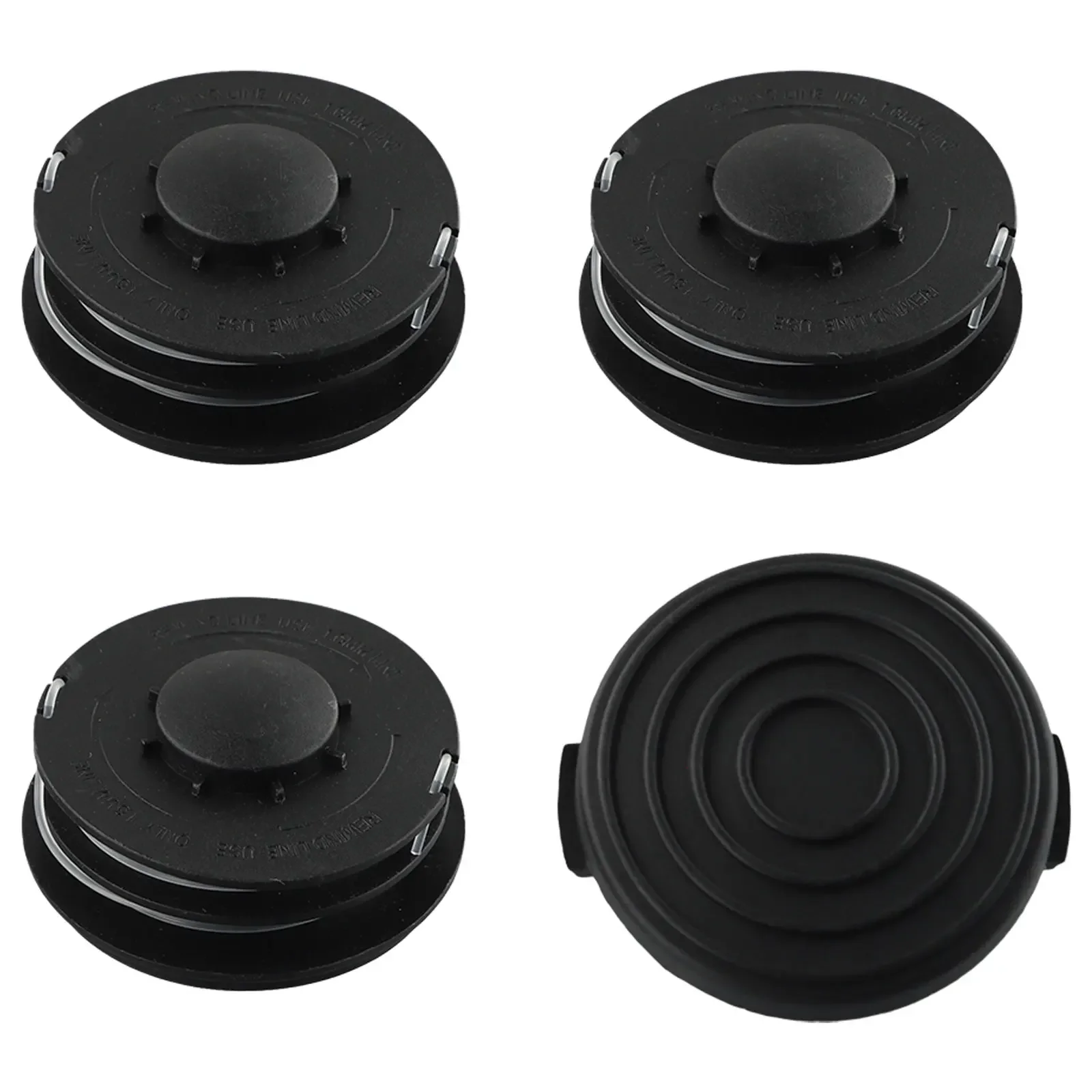 

4pcs Trimmer Spool Head For Einhell GC-ET 4530 3405685 Spools Cap Cover Trimmer Head Kit Garden Mower Replacement Accessories