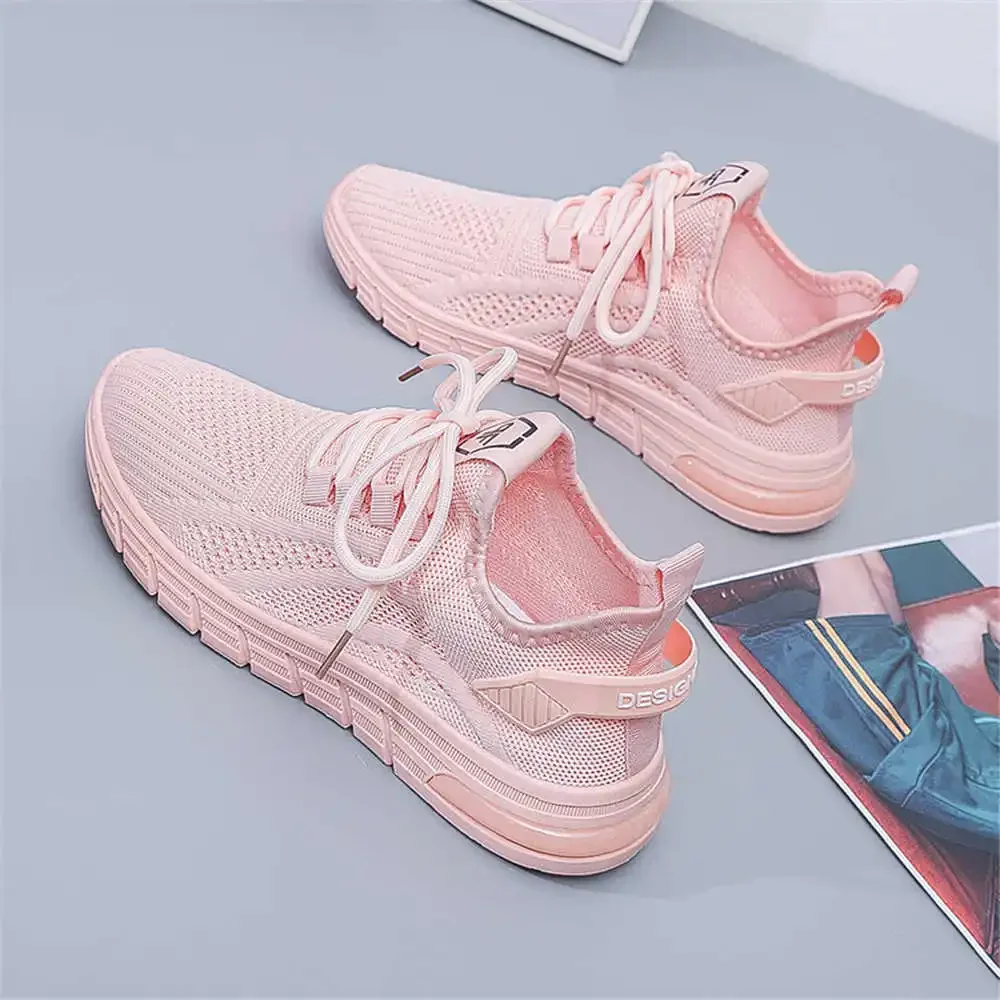 Without Heels Laced Flats Woman Sneakers For Women Brand Wide Fit Shoes Woman Sport Latest Choes Items Besket Brand Name