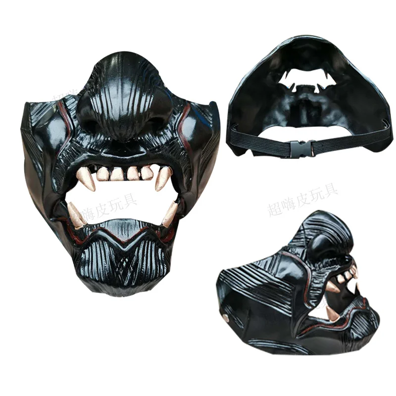 Halloween Mask Prajna Dress up Play Films and Television Products Funny Scary Villain Unisex