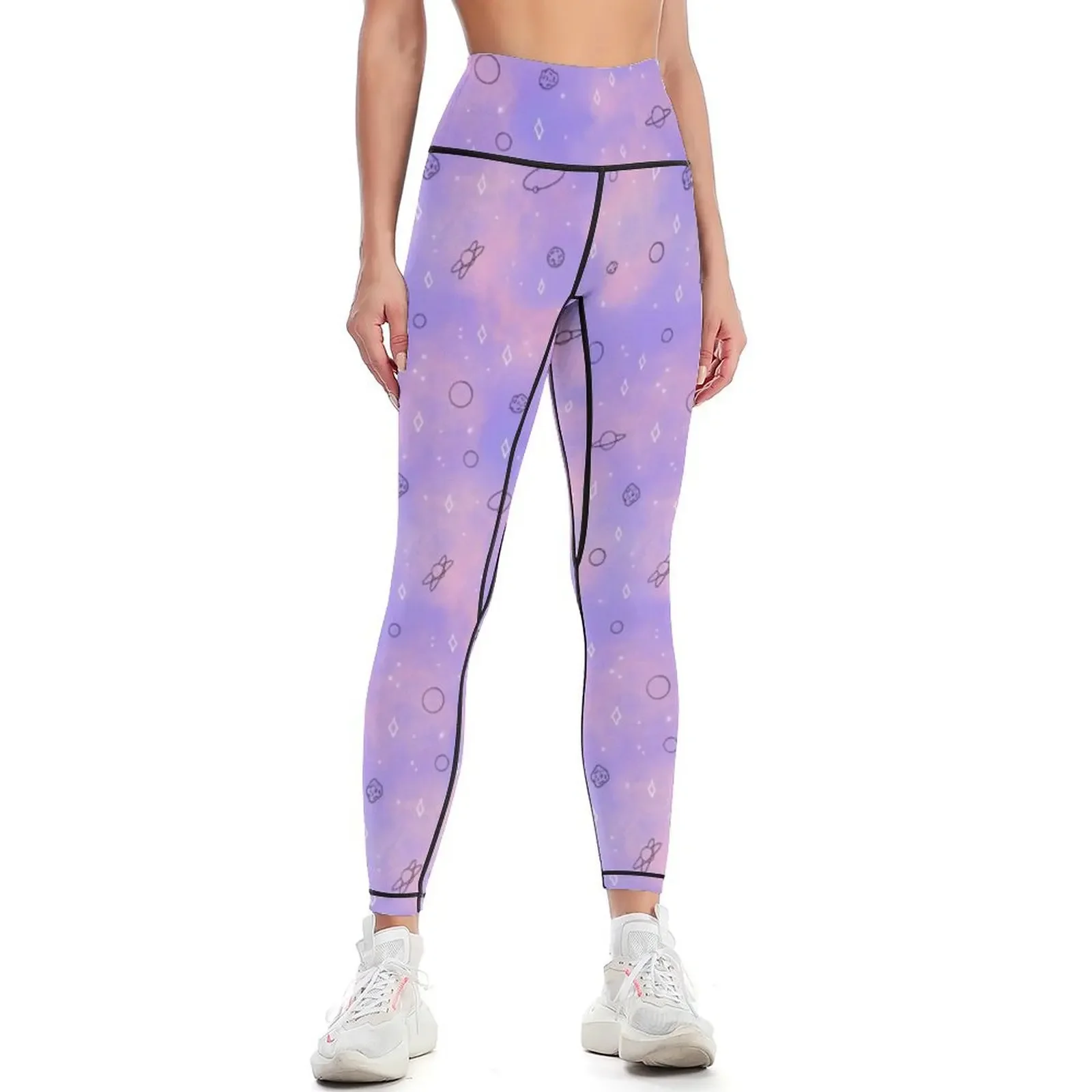 

Space Dream Leggings trousers Clothing fitness leggins push up woman gym's sportswear Womens Leggings