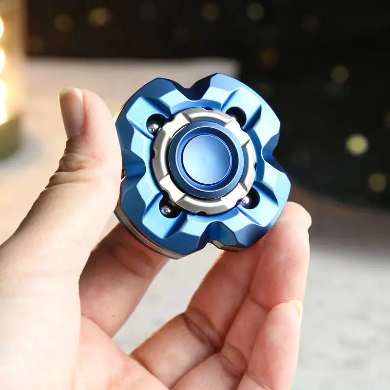 TQ الفولاذ المقاوم للصدأ الإجهاد الإغاثة كرنك اليد EDC تململ سبينر الكبار أدهد تململ لعبة أدهد التركيز أداة القلق الإغاثة لعبة هدية #3