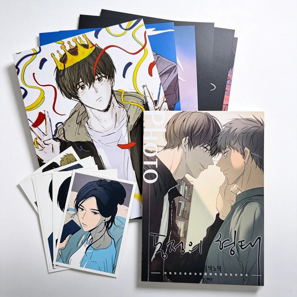 The Shape of Sympathy Manhwa Artbook , Korean BL Comic Photo Collection Album Poster Postcard Fan Collectible Gift