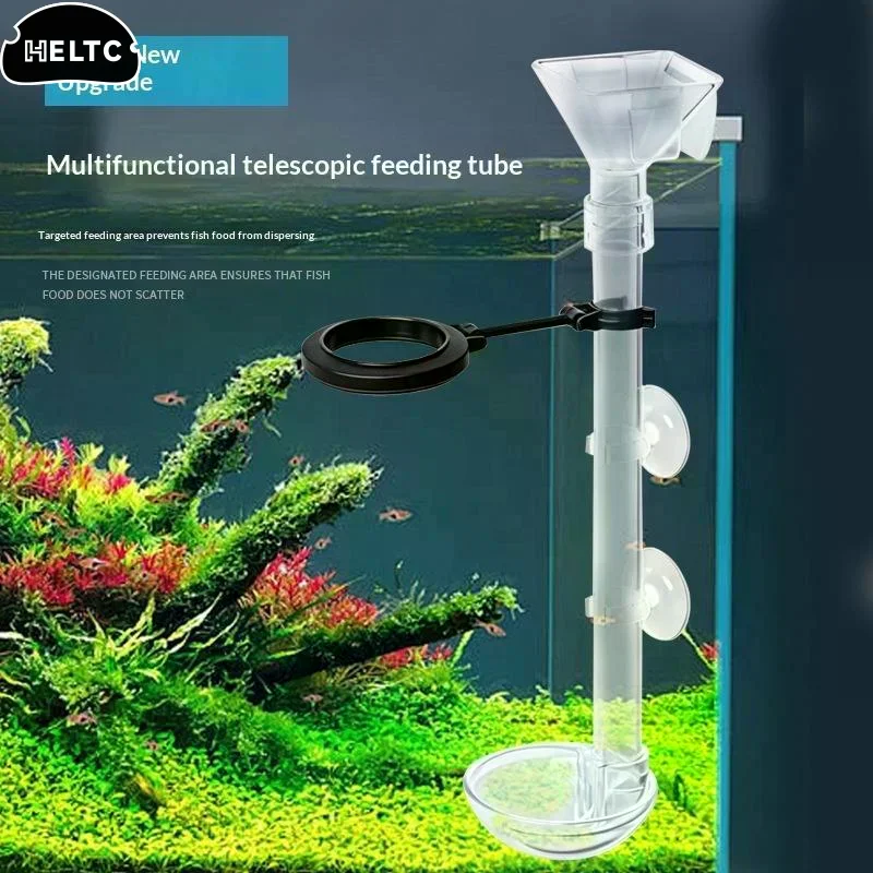 Telescopic Fish Tank Feeding T - огляд і ціна Planted Aquarium Youtube