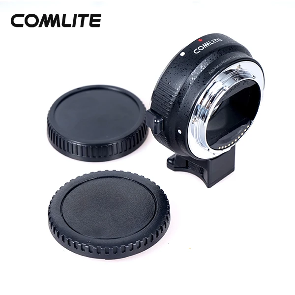 Adaptor Dudukan Lensa Fokus Otomatis Commlite CM-EF-NEX untuk Lensa Canon EF untuk Digunakan untuk Kamera Dudukan Sony NEX
