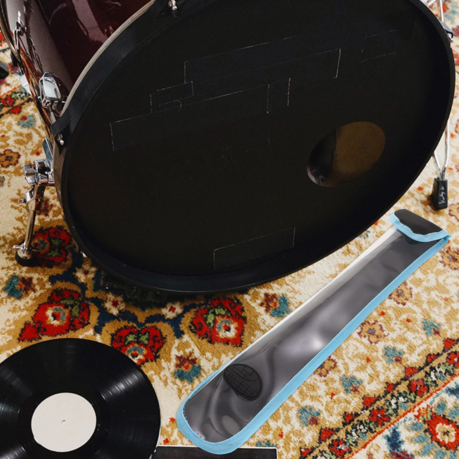 

Wear-Resistant Drumstick Bag Portable Drum Mallets Holder Lightweight Carry Bag for Practice Performance Stage