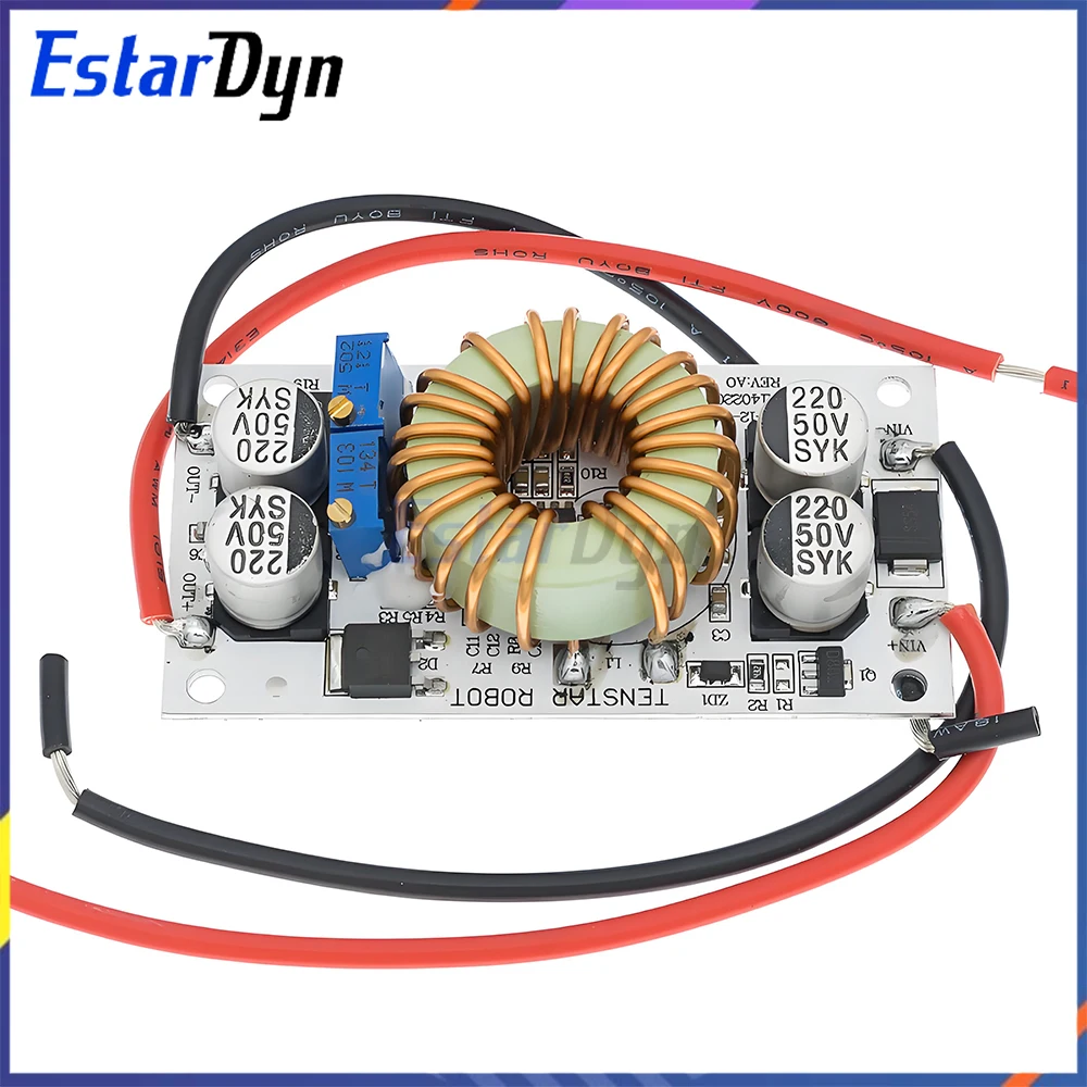 

250W High Power Boost Converter, Aluminum Substrate DC 8.5-48V to 10-50V Constant Voltage Current LED Driver for Car Laptop