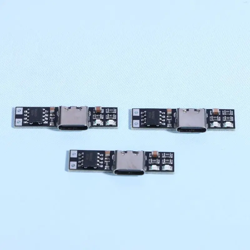 DC 3.7V Ternary Lithium Battery Charging Board 1A 4.2V Charger Module Ultra-Narrow Ultra-Small Type-C Interface Charging Module