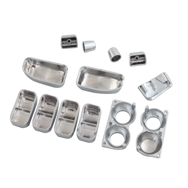 Motorcycle 13PCS Hand Control Switch Housing Button Cap Kits Chrome For Harley Touring Electra Glide Road King FLHTCU 2014 -2020