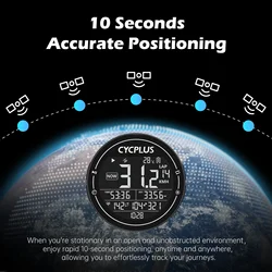 CYCPLUS M2 kolarstwo akcesoria rowerowe GPS komputer rowerowy bezprzewodowy ANT + Bluetooth wodoodporny prędkościomierz rowerowy cyklocomputer
