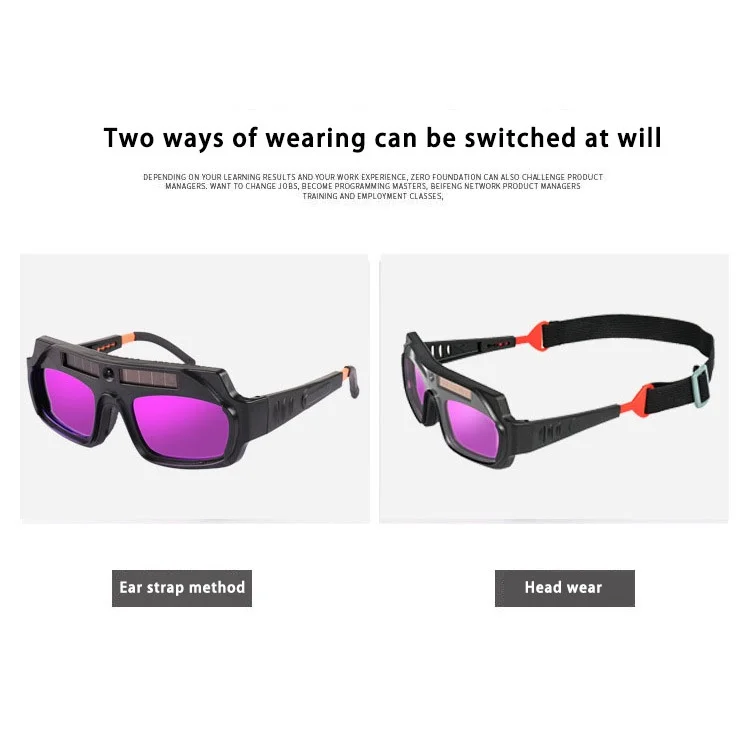 Anti-glare welding glasses automatic darkening welding mask eye protection welding goggles