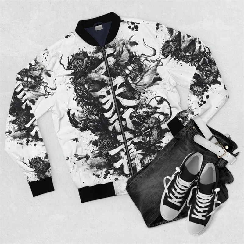 Spring Autumn Mens Bomber Jack - đánh giá và giá Haori Japanese Jacket