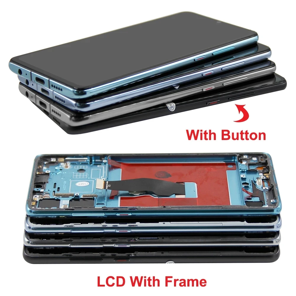 Imagem -06 - Tela Digitalizadora Super Amoled Touch Screen para Huawei P30 Ele-l29 Ele-l09 Ele-al00 6.1