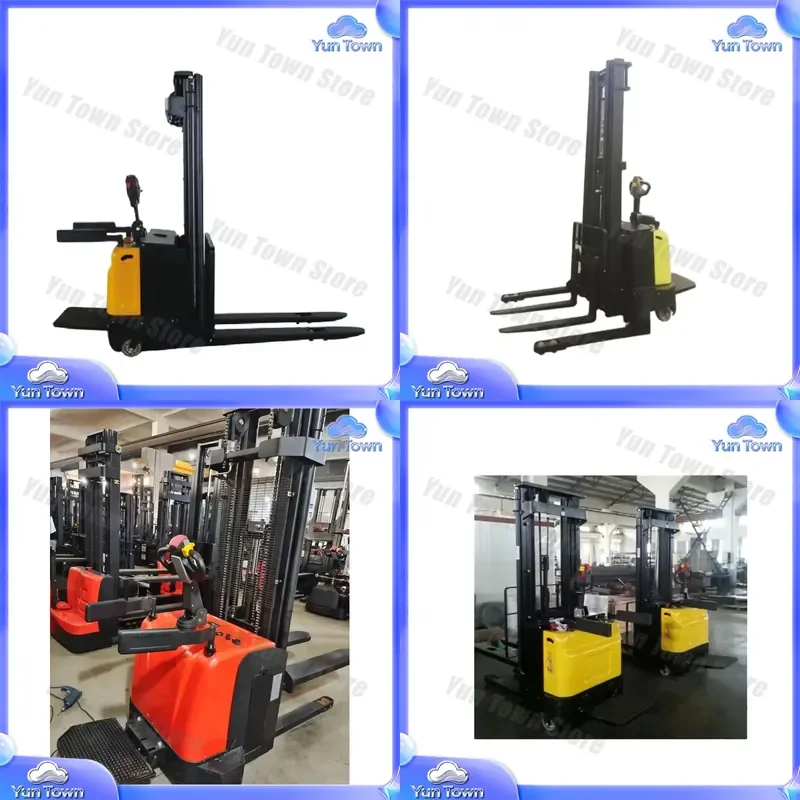 Everlift for 24V 48V Stand On and Seated Type Hydraulic Fully Electric Reach Truck for 1.5 Ton 2.0 Ton Warehouse Material