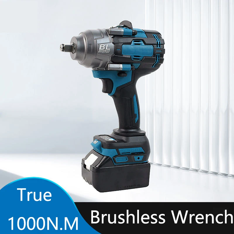 

AcePower True 1000N.M Cordless Wrench Adjustable Torque For Makita 21V Battery