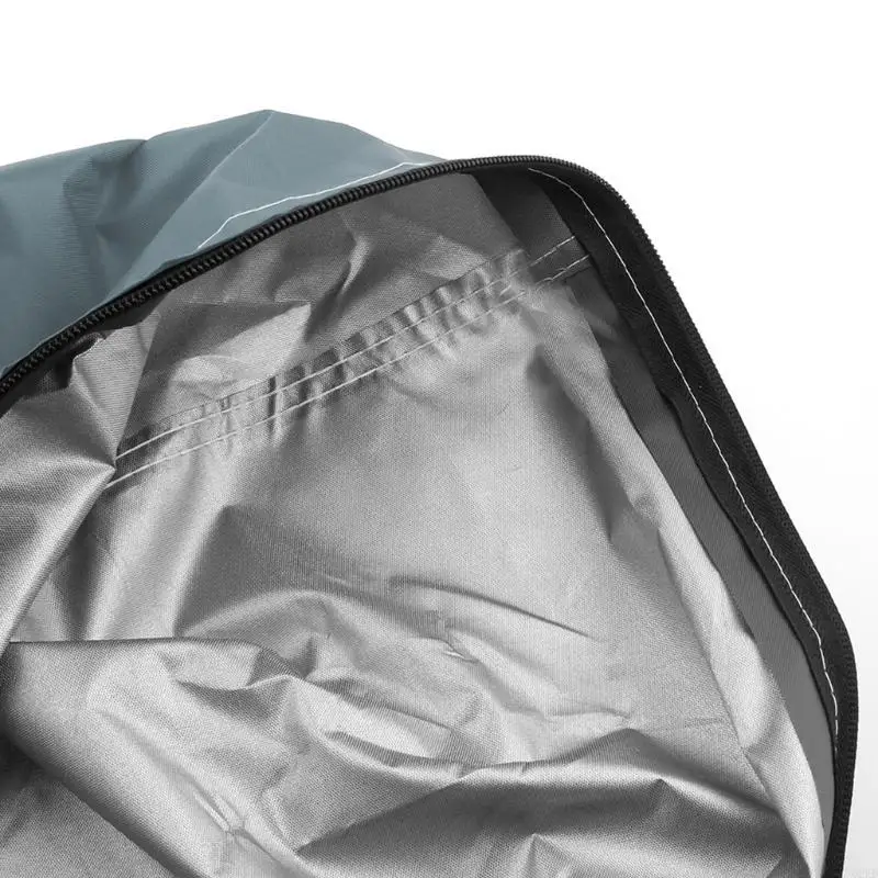 62KD Square Cushion Storage Bag Outdoor Garden Furniture for Seat Pad Carrying for Case Water Resistant Protective Cover with