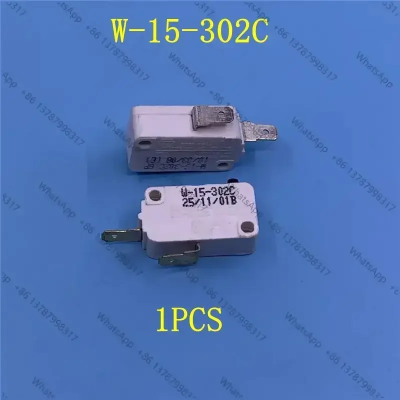 1PCS W-15-302C For   Micro Switch Microswitch Normally Open Switch For Microwave Washing Machine