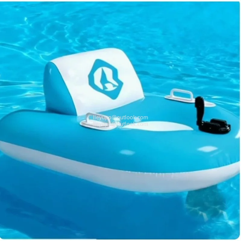 Spot New Electric Single Water Inflatable Floating Row Thruster Floating Row Automatic Thruster Swimming Ring Rotatable