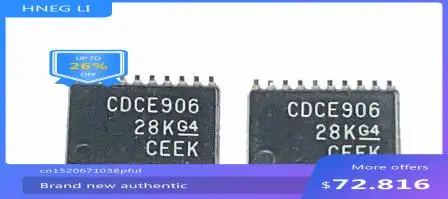 

100% NEWHigh quality products CDCE906PWR CDCE906 TSSOP-20 MODULE new in stockHigh quality products