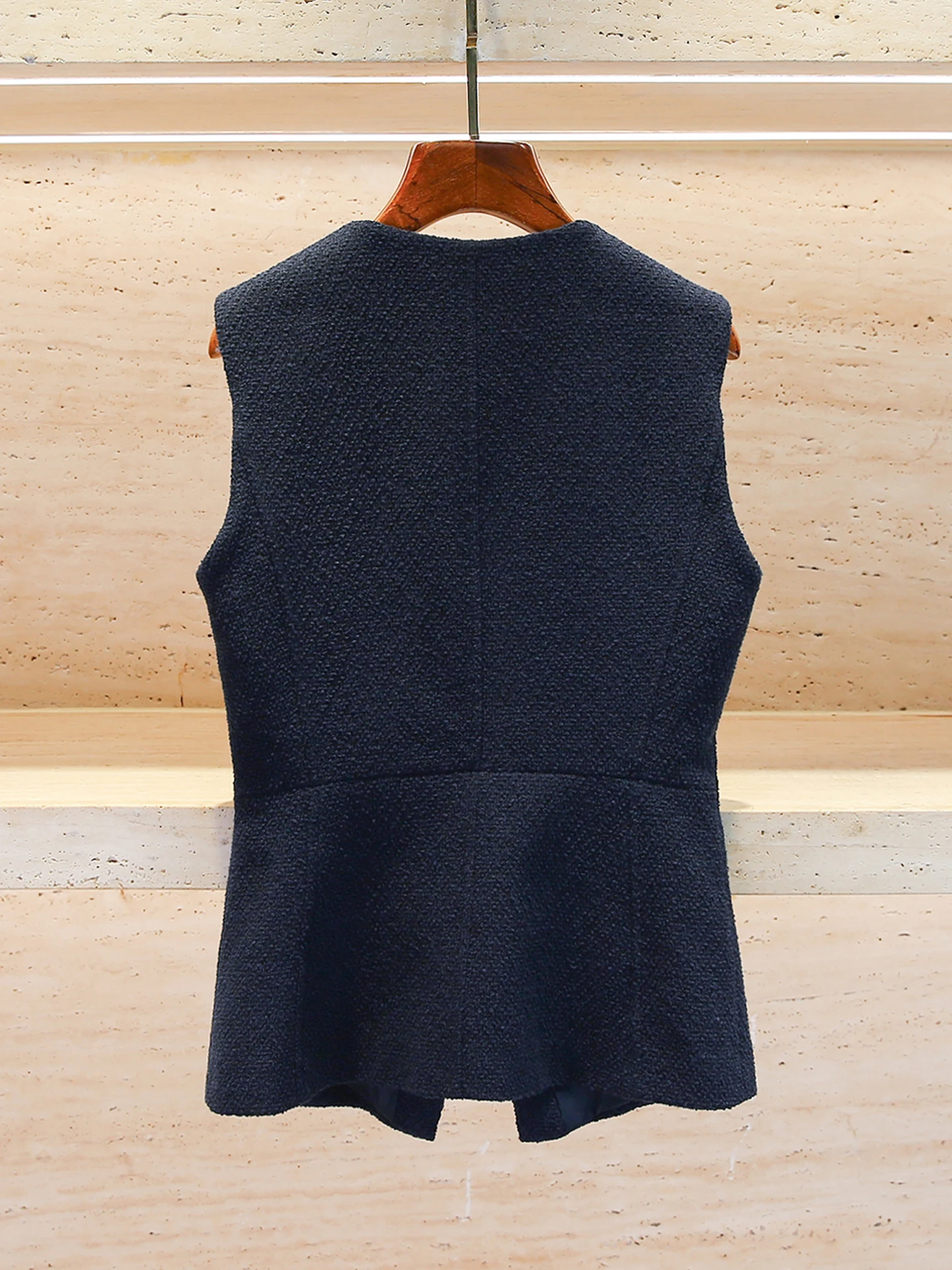 

M Home Nan You High End Women's Faion 2025 Autumn New Arrival Casual Versatile Vest Top Women's Clothing Polyester Fiber