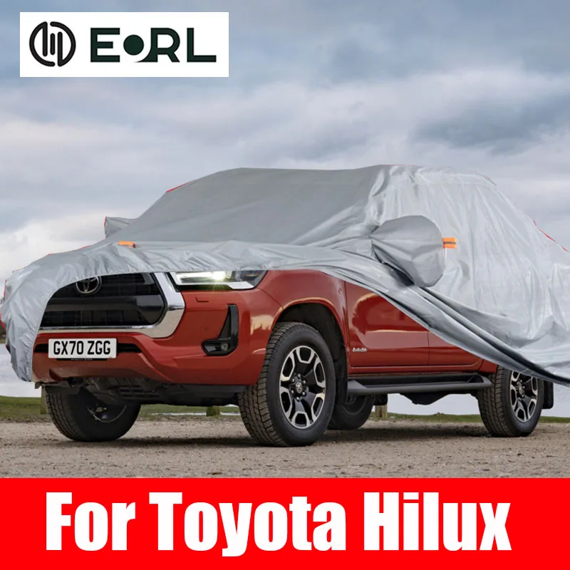 

Exterior Car Cover Outdoor Protection Full Car Covers Snow Cover Sunshade Waterproof Dustproof for Toyota Hilux Accessories