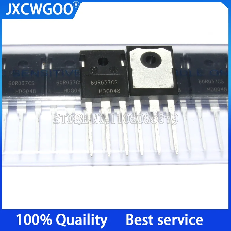 

10PCS IPW60R037CSFD 60R037CS TO-247 MOS FET n-channel 650V 54a New original