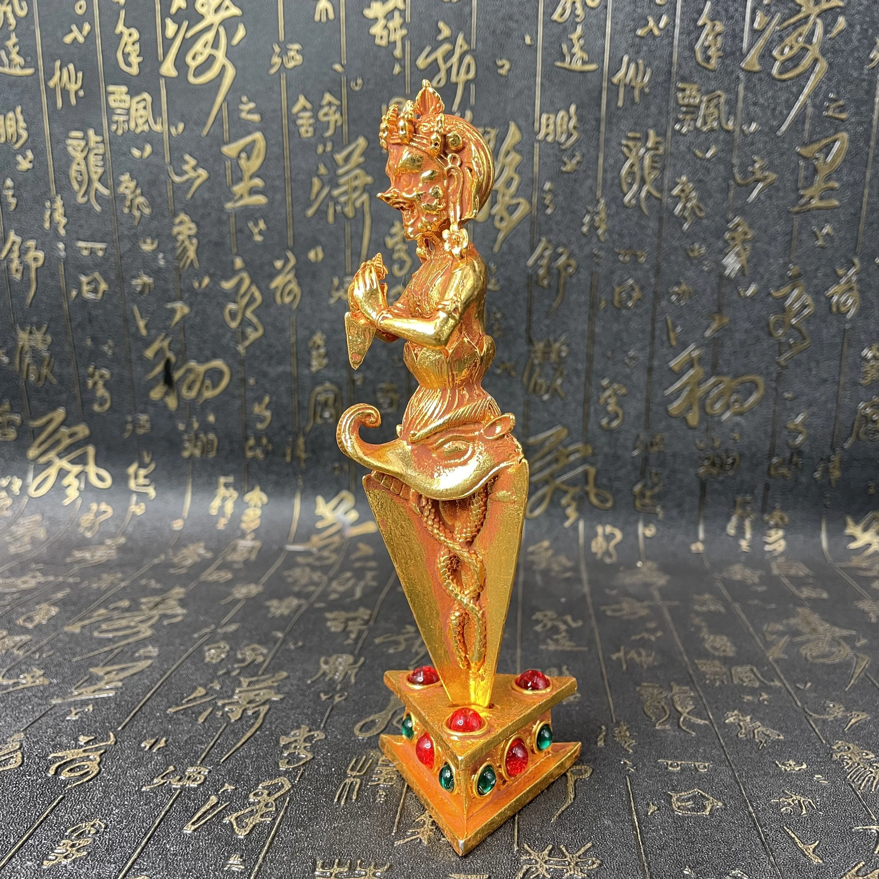 Two-piece Vajra and Bell Tibetan Buddhist Esoteric Ritual Implements for Demon Subjugation