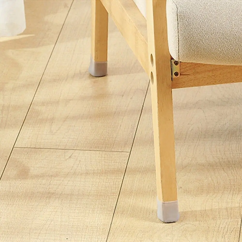 5/10/20 Stück Universelle Verstärkte Silikon-Stuhlbeinabdeckung, Schutzpolster, Rutschfeste Langlebige Fußstützenabdeckung für Tisch- und Stuhlbeine zu Hause – Detail 9