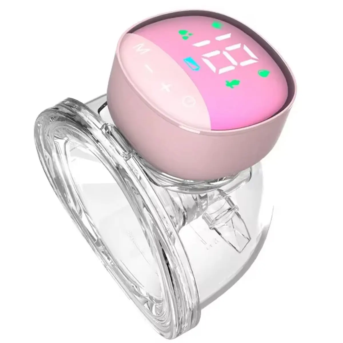 편측 무통 전동 유축기 착용형 휴대용 완전 자동 통합 핸즈프리 디자인