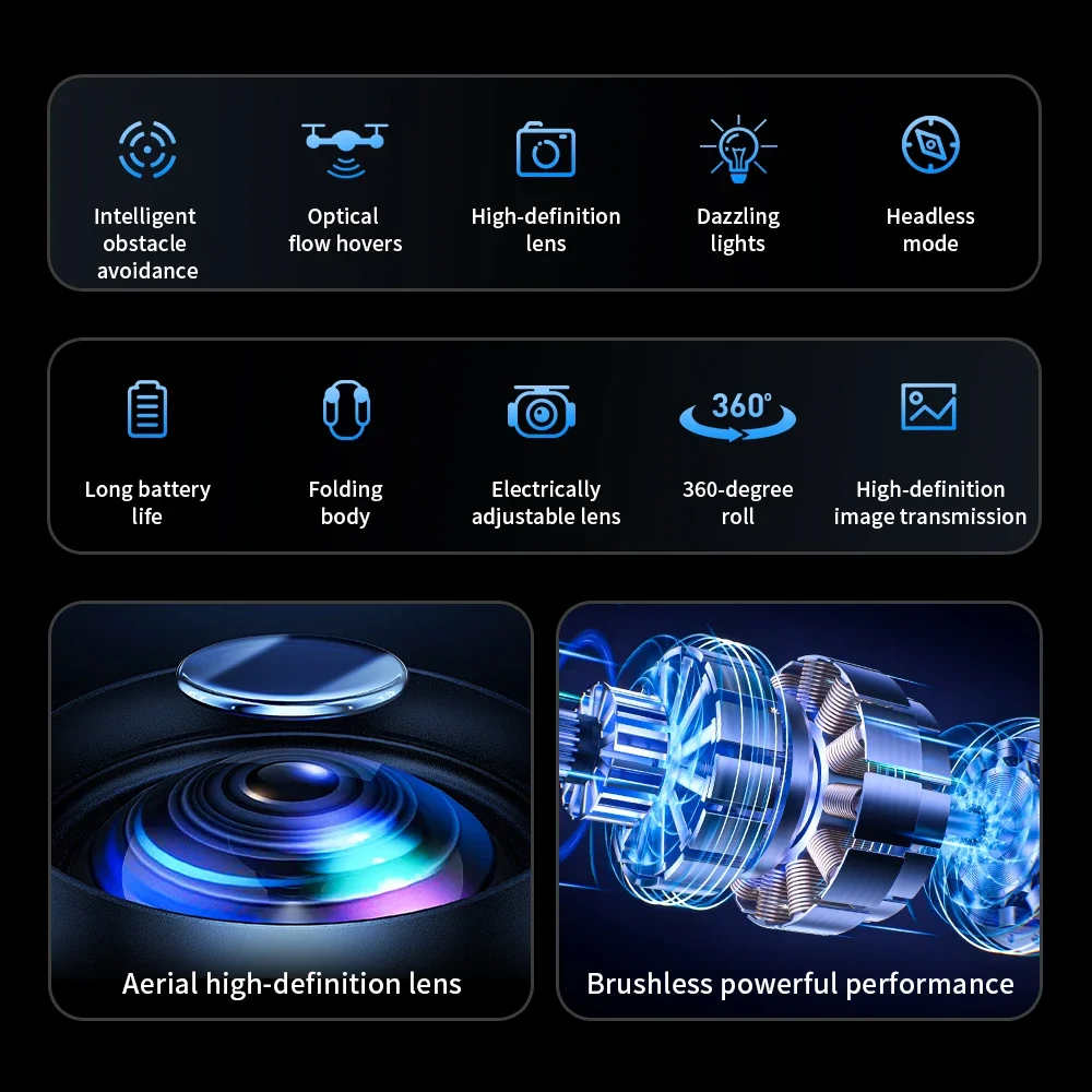 AE19 GPS Drone 4K Dual Cam 4.3