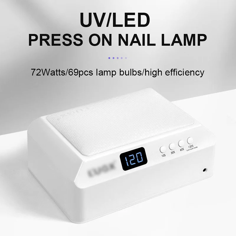 Sèche-ongles à LED UV 2 en 1, oreiller à main, lampe professionnelle cuite à séchage rapide, Machine de manucure, outils de photothérapie