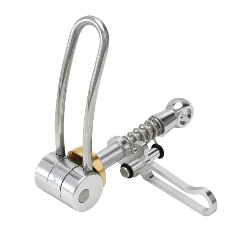 

Быстросъемный титановый зажим подседельного штыря для складного велосипеда 3SIXTY — легкий замок подседельной трубы для велосипеда, фиолетовые аксессуары для велосипеда