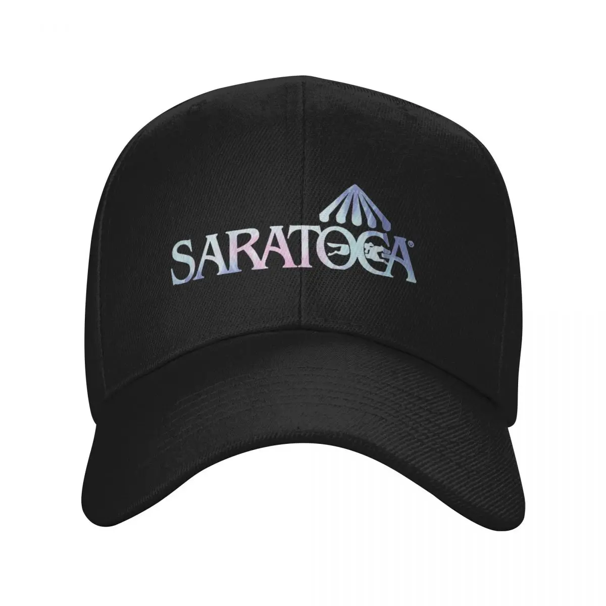 

Saratoga Springs Race Track Baseball Cap summer hat men's big size hat Anime fashionable Mens Women's