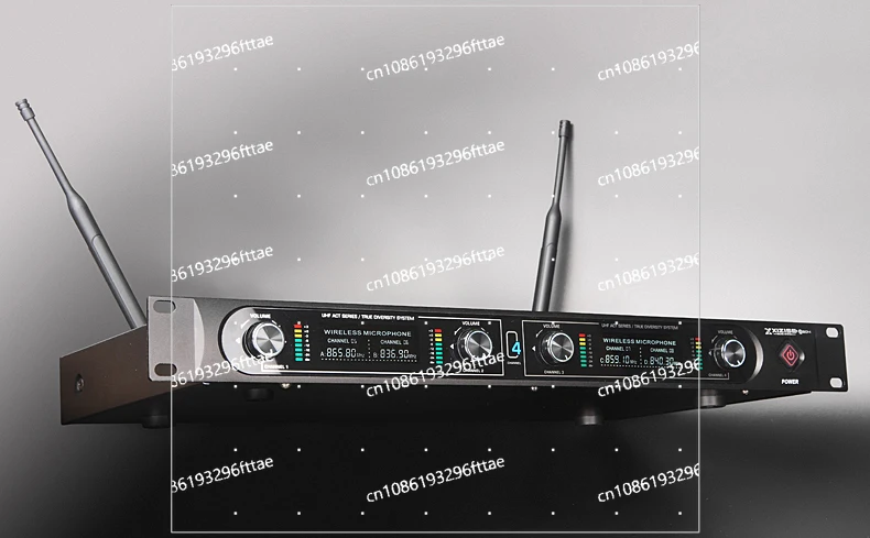 STABCL Audio Meeting Room Using UHF 4 Channels Desktop Wireless Conference Gooseneck Microphone