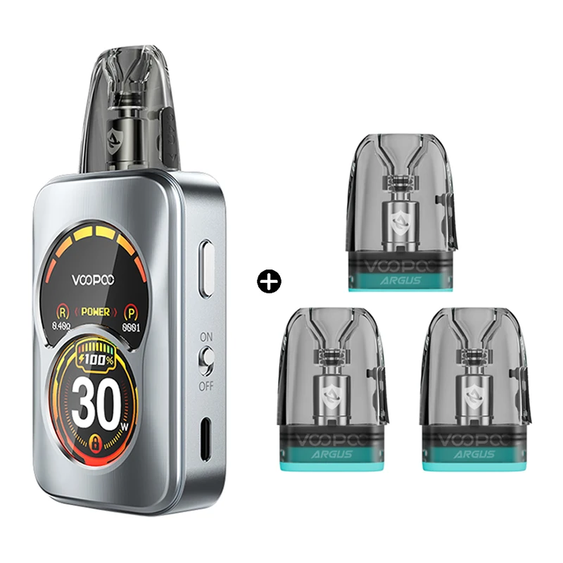 الأصلي VOOPOO Argus A Kit 30W Pod Vape + 3 قطعة اضافية 3 مللي Argus Top ملء خرطوشة V2 0.4ohm أو 0.7ohm E السجائر اختياري