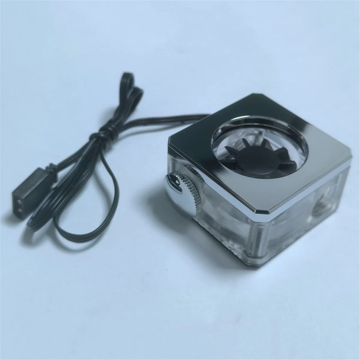 Water Cooling Flow Meter RGB Water Flow Meter titanium_N34R