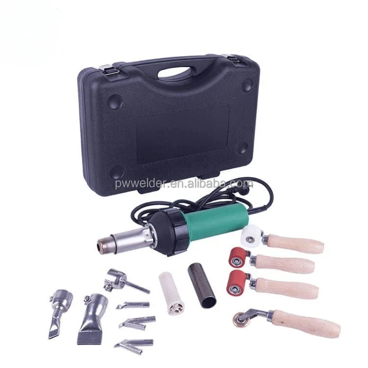 Professional 1600W Triac Plastic Welding Kit, Plastic Geomembrane Welding Tools