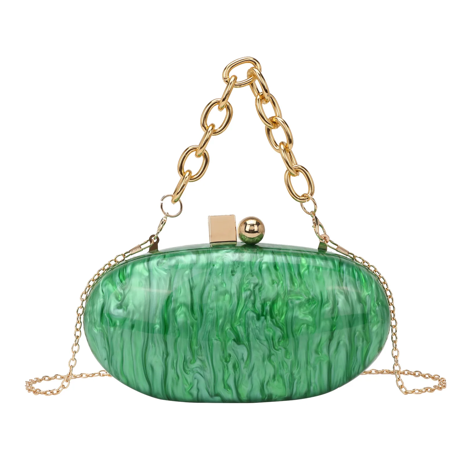 

Новая модная женская акриловая вечерняя сумочка-клатч с цепочкой на запястье и плечо для вечеринок и официальных мероприятий