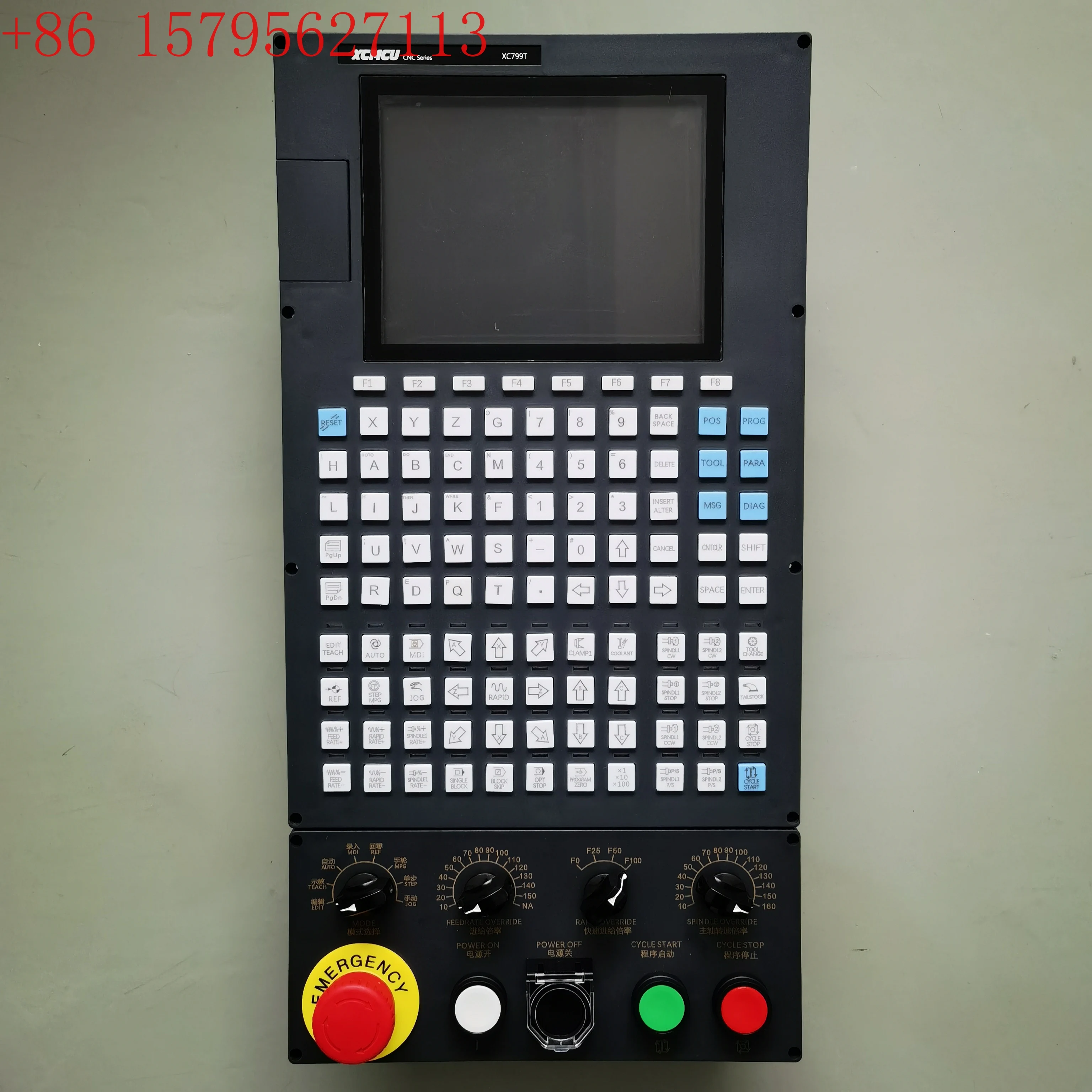 XCMCU XC799T Sistema de torno CNC multifunción de 2/3/4/5/6 ejes FANUC G-code