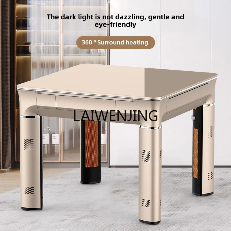 Tavolo da pranzo automatico per macchina da mahjong MJY tavolo da mahjong per arrostire il fuoco a doppio scopo