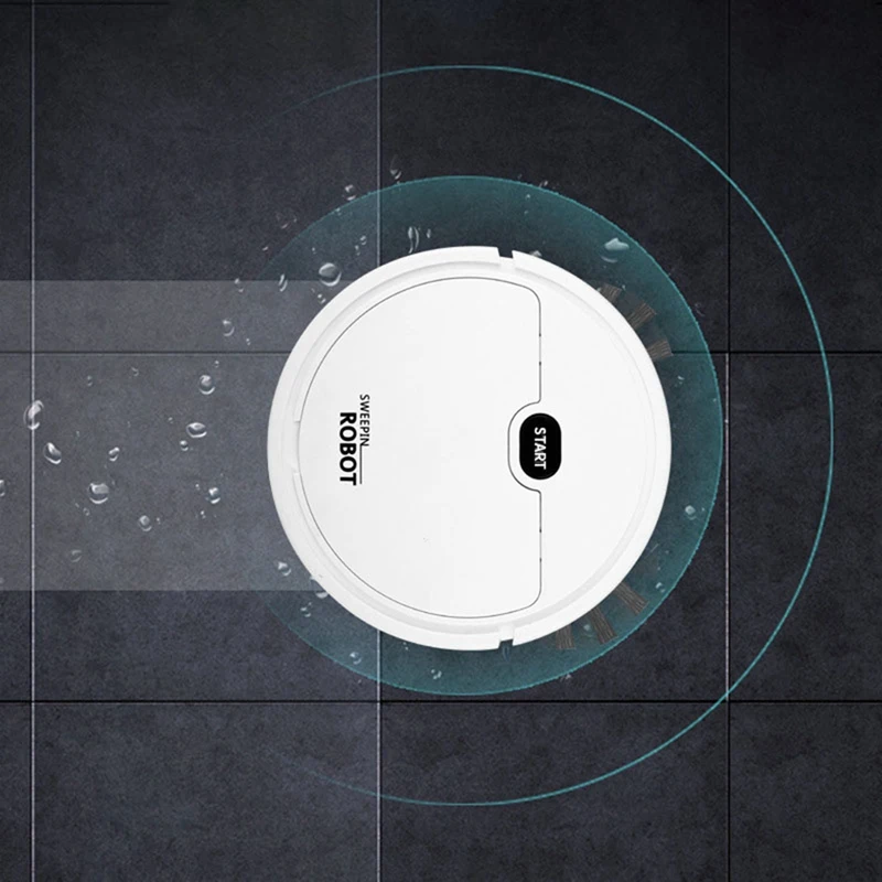 Robot limpiador automático 3 en 1, barrido inalámbrico inteligente, limpieza, carga inteligente, suministro para el hogar