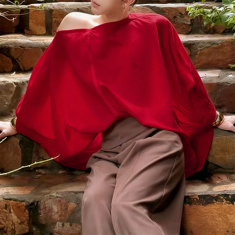 INCERUN الرجال تي شيرت العميق الخامس الرقبة طويلة الأكمام الصلبة انظر من خلال الرجال الملابس الشارع الشهير موضة مطوي حفلة تي شيرت القمم Camisetas