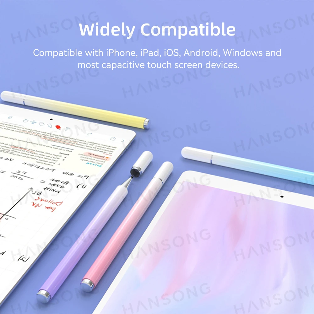 아이패드용 범용 드로잉 스타일러스 펜, 안드로이드 iOS 터치 펜, 아이폰, 삼성, 샤오미 태블릿, 스마트폰, 아이패드 펜슬 액세서리