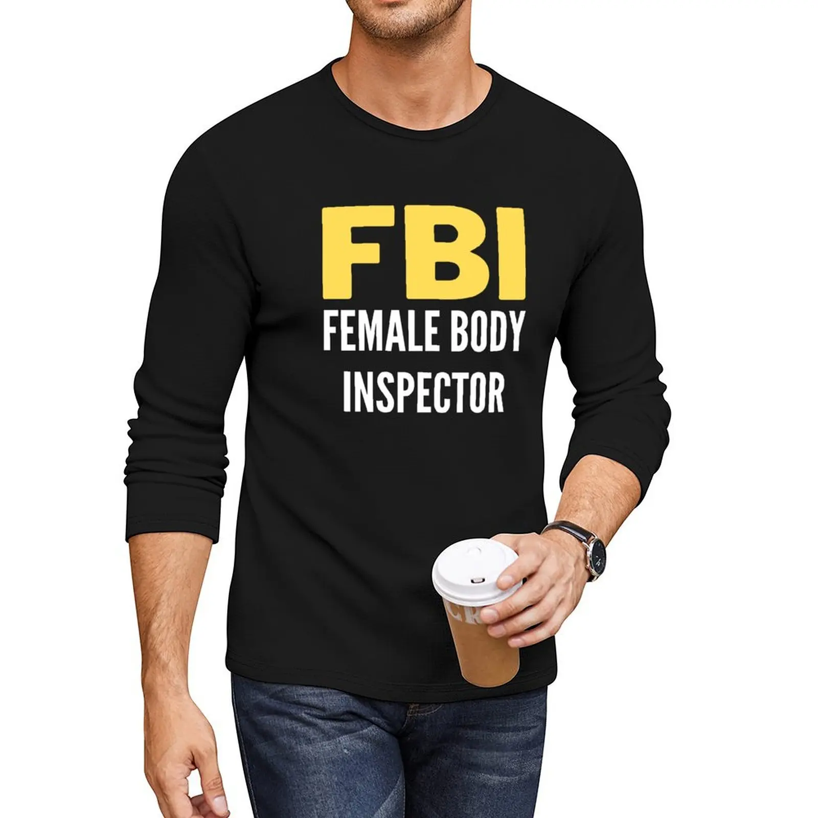 

FBI Long T-Shirt sublime t shirt funny t shirts black t shirts plus size tops men clothings