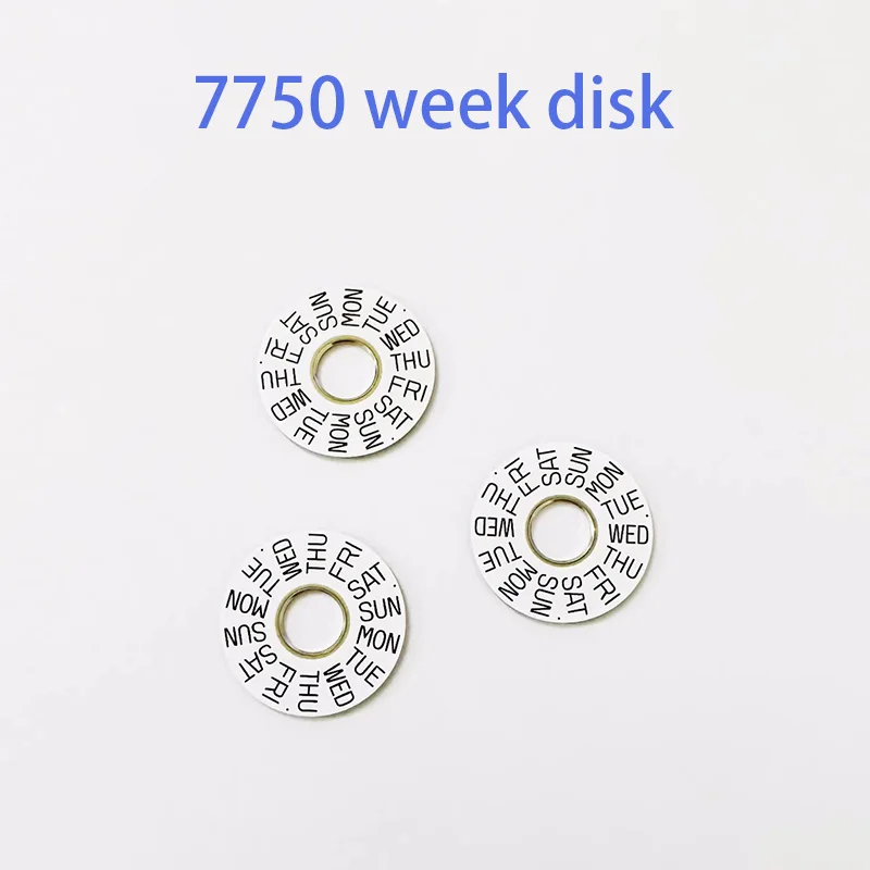 أجزاء إصلاح الساعات الميكانيكية الحركية ، ملحقات الساعات ، قرص الأسبوع ، مناسبة لـ ETA ، من أجل