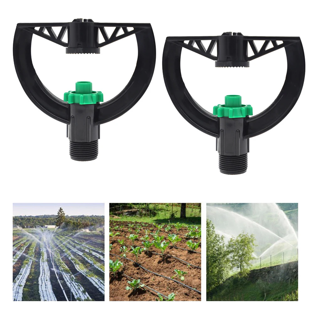 For Sustainable Agriculture Black Butterfly Sprinklers Flow Rate 1.1-2.1 Cubic Meters For Low Pressure Applications