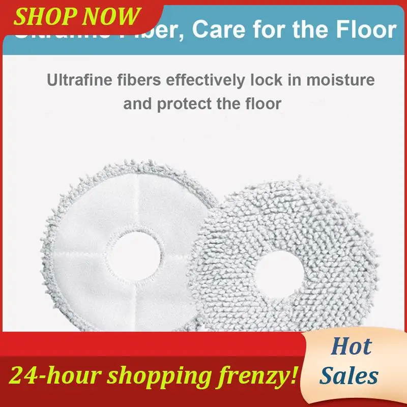 

AB31-Accessories For Dreame L20 Ultra Robot Vacuum Parts Accessories Includes Main Brush,Hepa Filters,Side Brushes,Mop Cloths