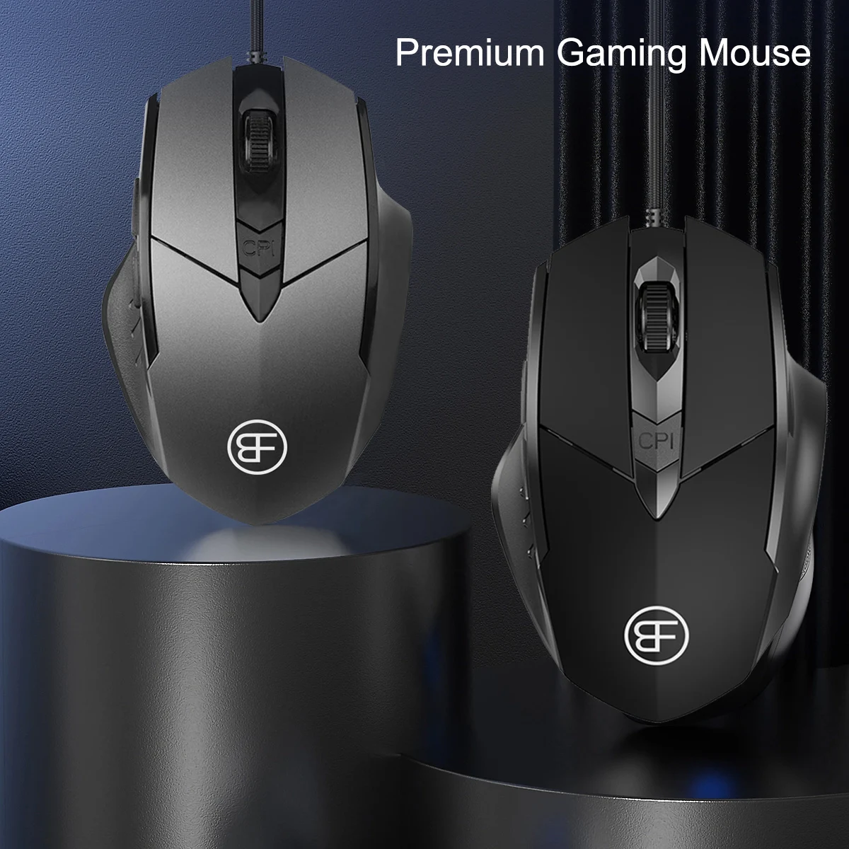 6 Buttons USB Wired Mouse RGB Backlit Mouse Ergonomic Gaming Mouse Plug and Play For PC Computer Laptop Windows Mac OS