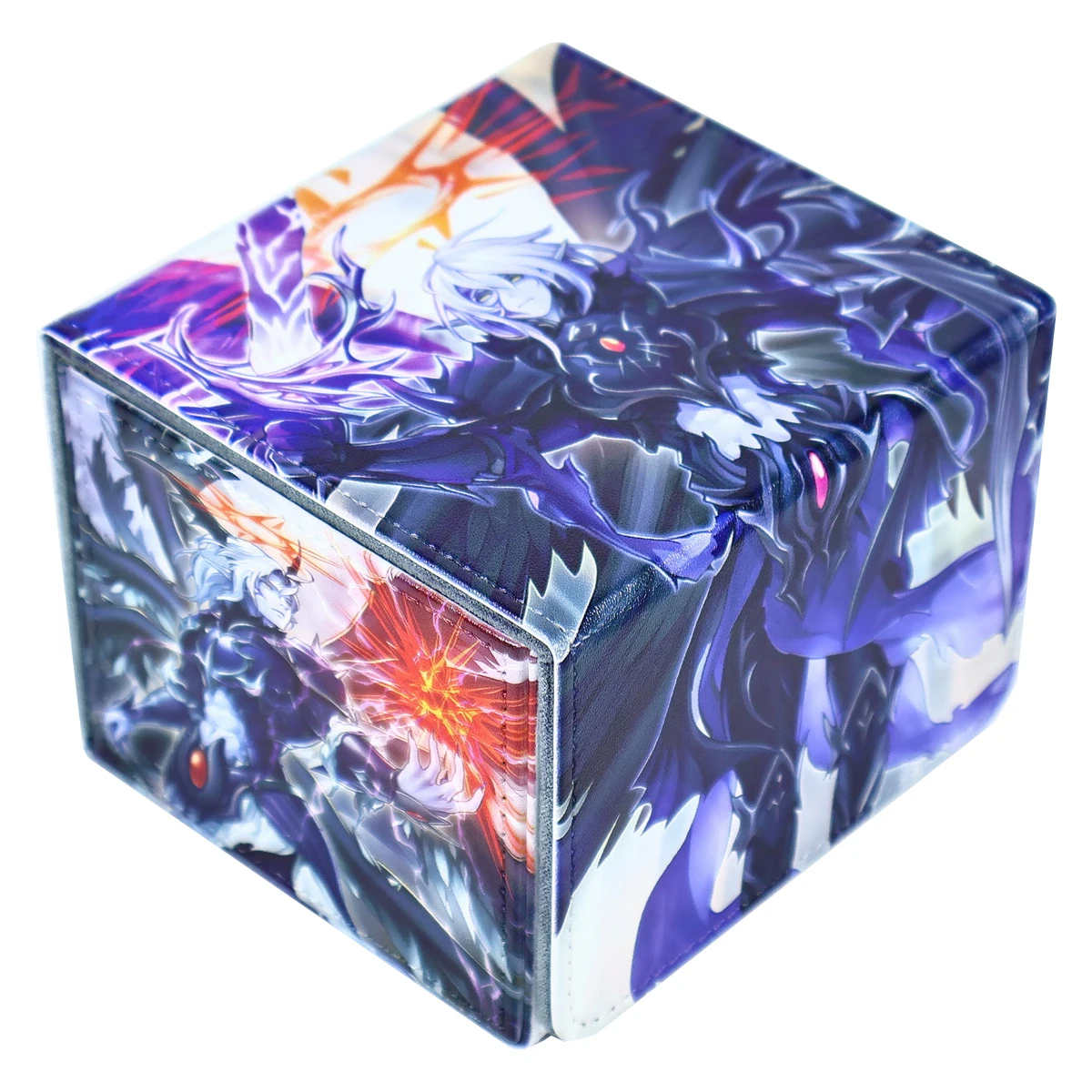 

Diy Self Made Yu-Gi-Oh! Darklord Card Storage Box Ygo Darklord Morningstar Leather Collection Card Protection Box Gift Toy