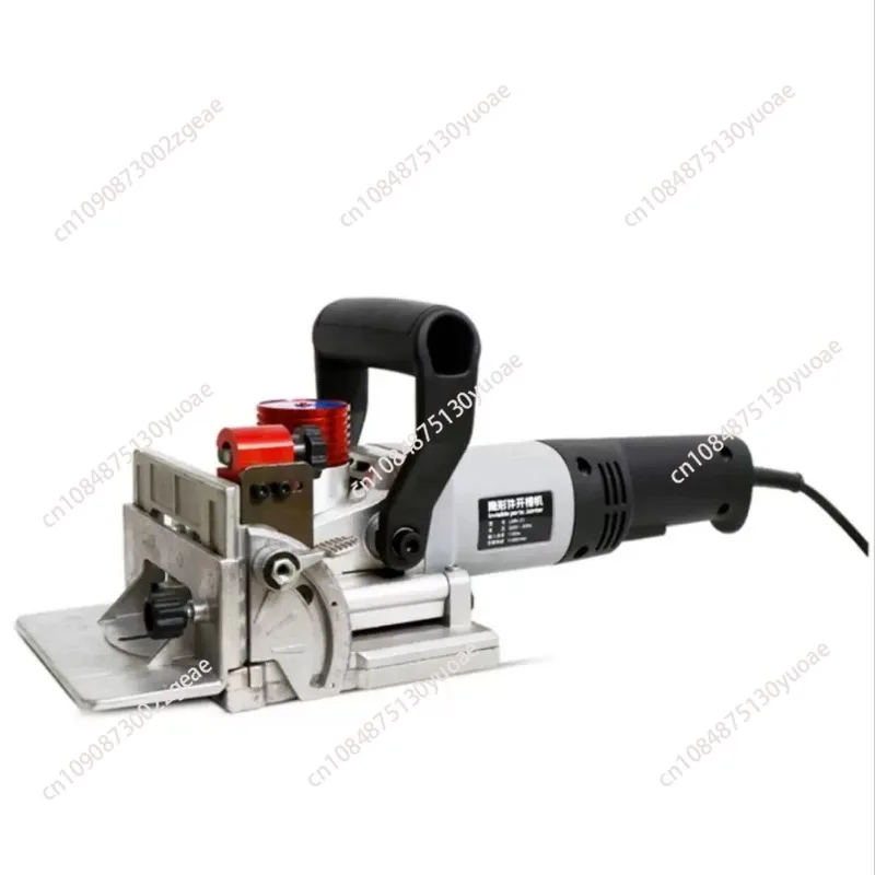 

Portable Oblique Hole 3-slot Slotting Machine Furniture Connector Wood Biscuit Joiner Woodworking Tenoning Machine