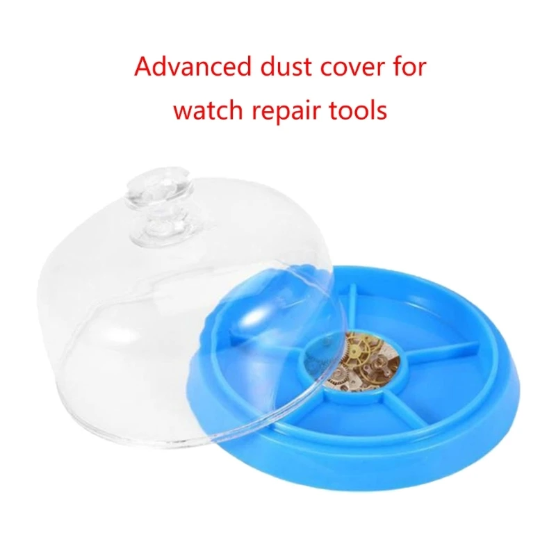 

Plastic Watch Part Box Moistureproof Anti Dust Watch Repair Tray Watch Repair Tool for Screw Component Movement Hardware